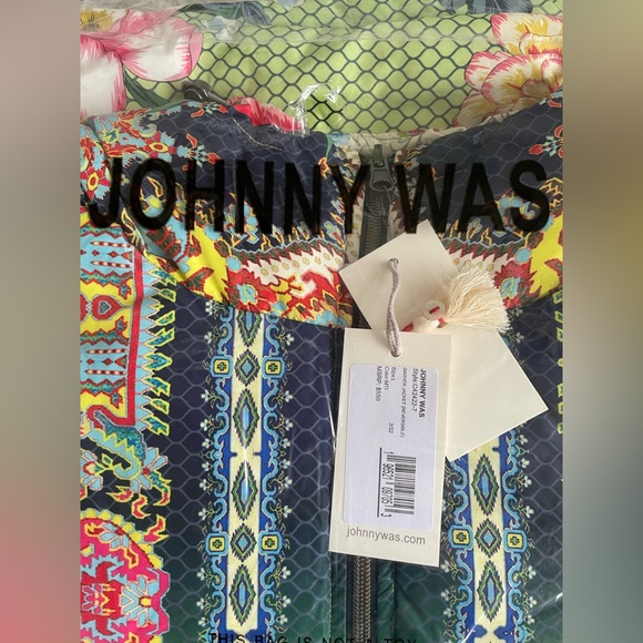 NWT JOHNNY WAS PUFFER JACKET SZ US L - Picture 12 of 15